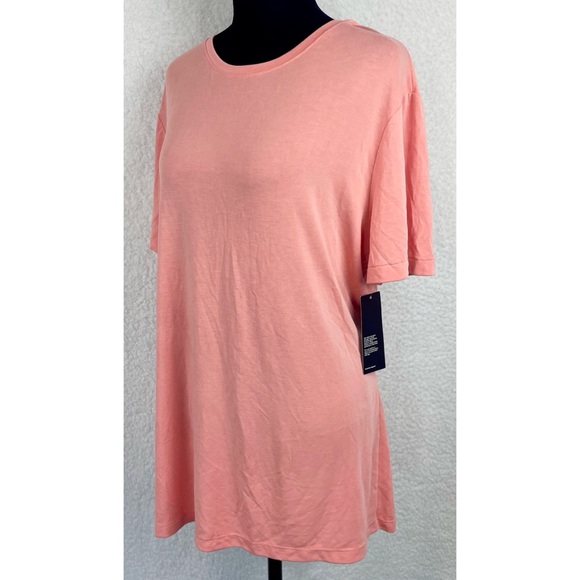 (NWT) AMERICAN APPAREL • Desert Flower Brushed Jersey Open-Back Short Sleeve Tee - Picture 5 of 16